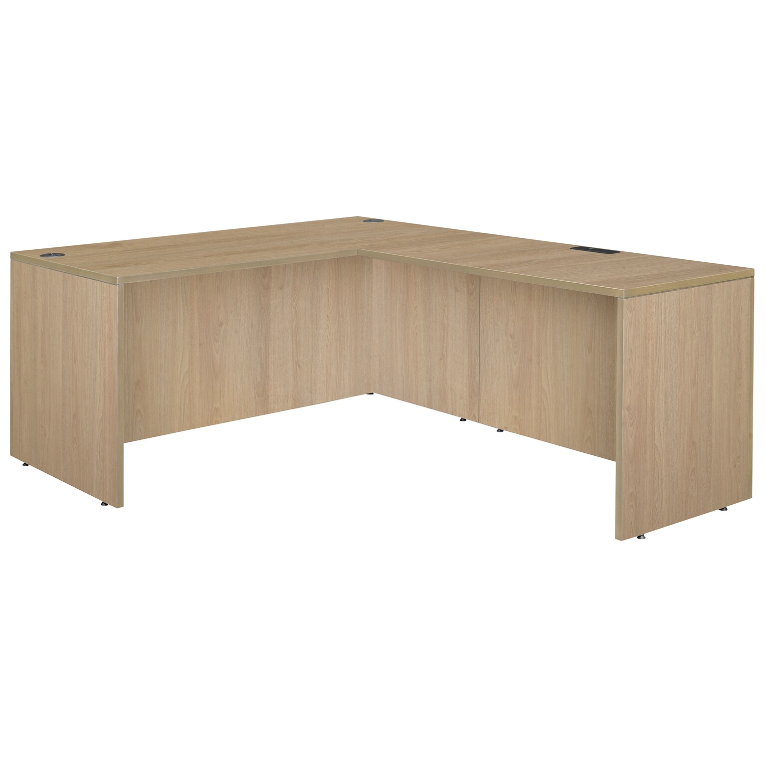 Regency Legacy 60 Executive L-Desk Shell, Noble Oak (LLDS603047NO)