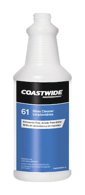 Coastwide Professional™ 61 Glass 32 Oz. Spray Bottle, Blue (CW6100SB-A)