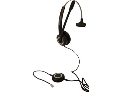 Spracht ZUM RJ9M Noise-Canceling Mono Deskphone On Ear Headset, RJ-9 (ZUMRJ9M)