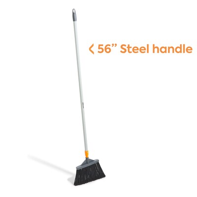 Coastwide Professional™ Commercial 12 Angled Broom, Gray (CW58004)