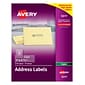 Avery Address Labels for Copiers, 1" x 2-13/16", Clear, 33 Labels/Sheet, 70 Sheets/Box (5311)