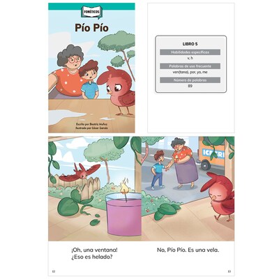 Creative Teaching Foneticos Decodable Readers Set 1 Picture Book, 18 Books/Set (CTP11022)
