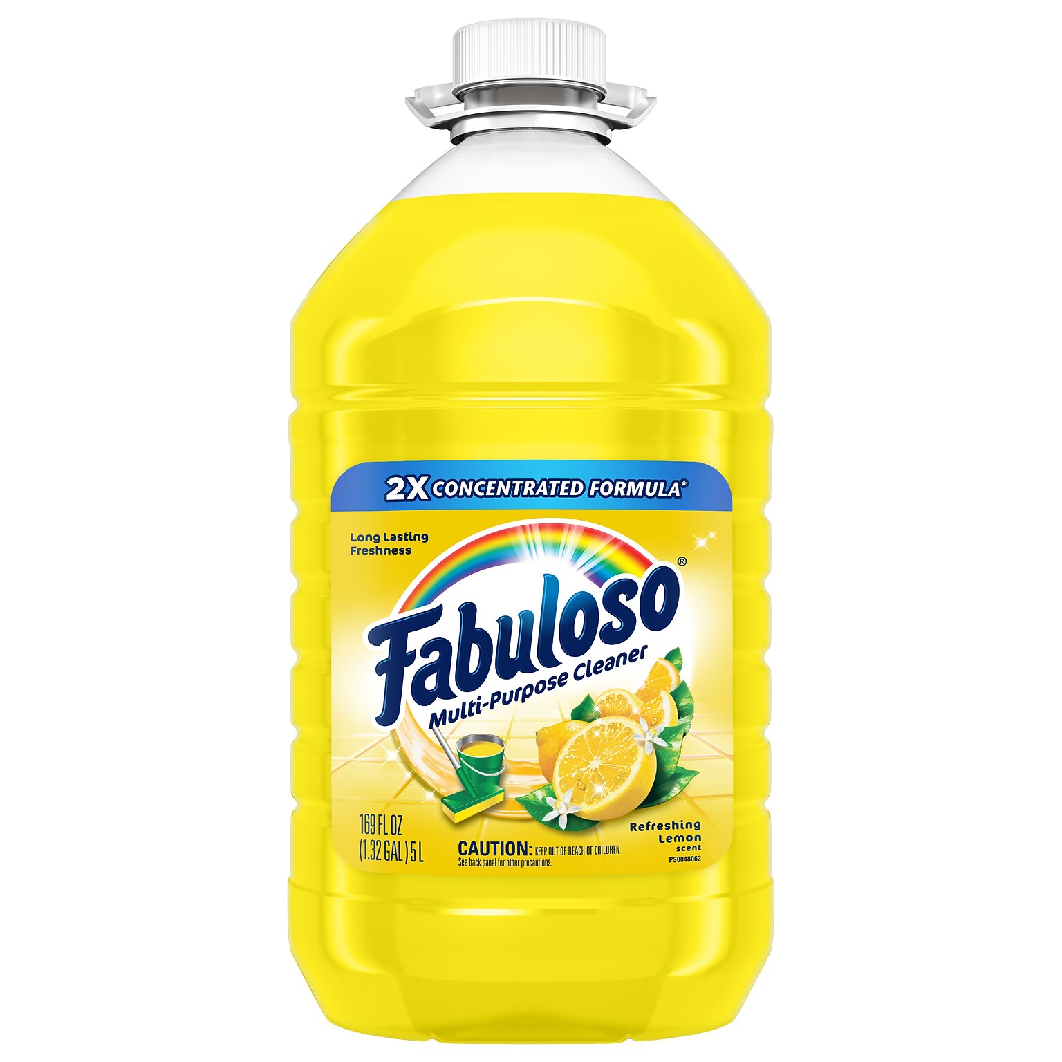 Fabuloso Multi-Purpose Cleaner, Refreshing Lemon Scent, 169 Fl. Oz. (61037885)