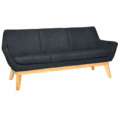 Lorell Quintessence Collection Sofa, Black (LLR68960)