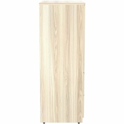 Lorell Essentials Series 65.5" Storage Cabinet With 2-Shelves, 2-Drawers, Modern Elm (LLR66338)