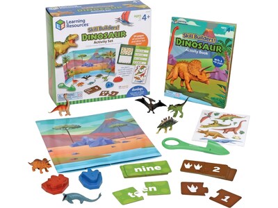Learning Resources Skill Builders! Dinosaur Activity Set (LER1262)