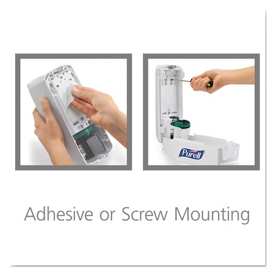 PURELL ADX-12 Wall Mounted Hand Sanitizer Dispenser, White (8820-06)