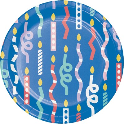 Creative Converting Party Patterns Let's Party Birthday Tableware Kit, Multicolored, 49/Pack (DTC9507E2A)