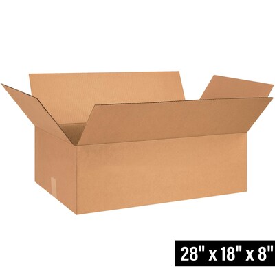 28 x 18 x 8 Shipping Boxes, 32 ECT, 15/Bundle (28188)