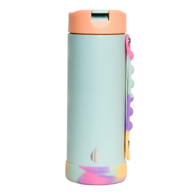 Elemental Iconic Pop Stainless Steel Triple Wall Insulated Water Bottle, 14 oz., Mint Sorbet (EMLEB14MS32P)