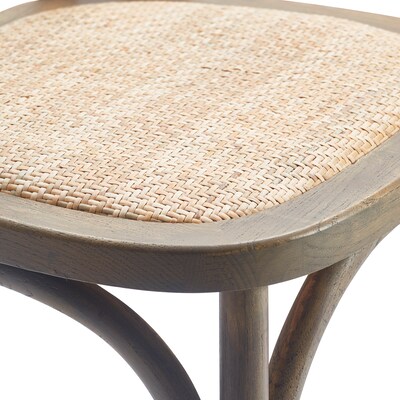 Finch Elmhurst Cross Back Dining Chair, Rattan, 2/Set (CHR10071B)