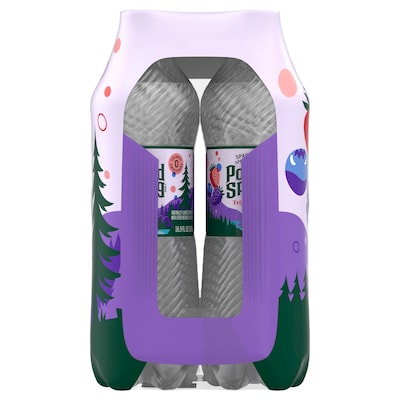 Poland Spring Triple Berry Sparkling Purified Water, 16.9 oz., 24/Carton (12349572)