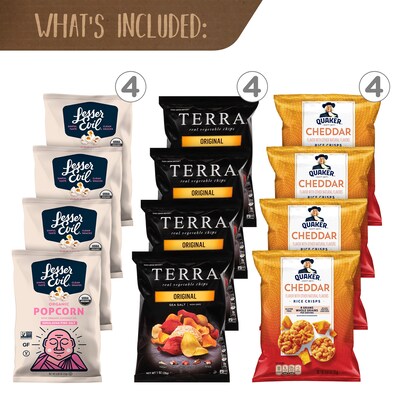Break Box Pros Snack Mix, Variety Pack, 61/Box (700-00025)