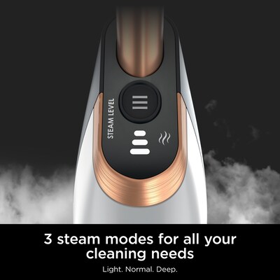Shark SteamSpot Steam Mop with Steam Blaster, White/Copper (S2001)