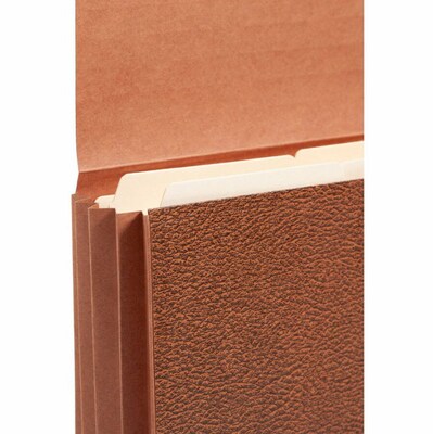 Smead Classic File Pocket, 3 1/2" Expansion, Letter Size, Redrope (71353)