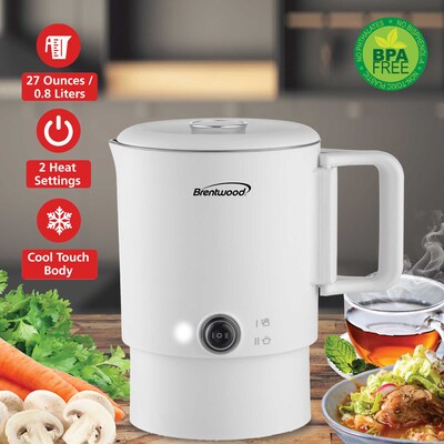 Brentwood Electric Kettle, White (BTWKT1504W)