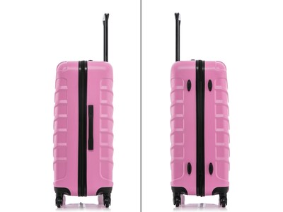 InUSA Endurance 28" Hardside Suitcase, 4-Wheeled Spinner, TSA Checkpoint Friendly, Pink (IUEND00L-PNK)