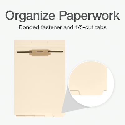 Pendaflex File Divider, Letter, Manila, 50/Pack (75600)