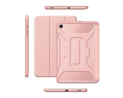 SaharaCase Heavy Duty Folio Case for Samsung Galaxy Tab S6 Lite (2020/2022), Rose Gold (TB00258)