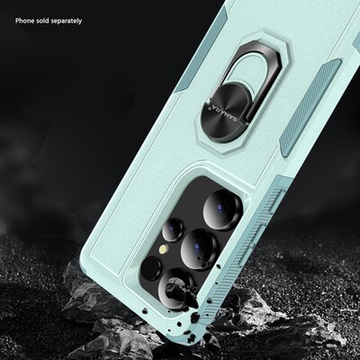 SaharaCase Raider Phone Case for Galaxy S25 Ultra, Shock Absorbing, Oasis Aqua (CP00769)