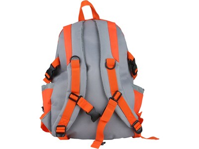 First Aid Only 209-Piece Shelter-in-Place Emergency Preparedness Backpack, Orange/Gray (91308)