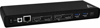 V7 UCDDS Universal Docking Station for Windows, macOS, Linux Laptops (UCDDS2)