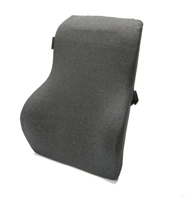Mind Reader Harmony Collection Felt Back Supports, Black (VERTBACK-BLK)