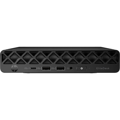 HP EliteDesk 8 Mini G1i AI Desktop Computer, Intel Core Ultra 7 265T, 16 GB RAM, 256 GB SSD, Windows 11 Pro (D32QPUT#ABA)