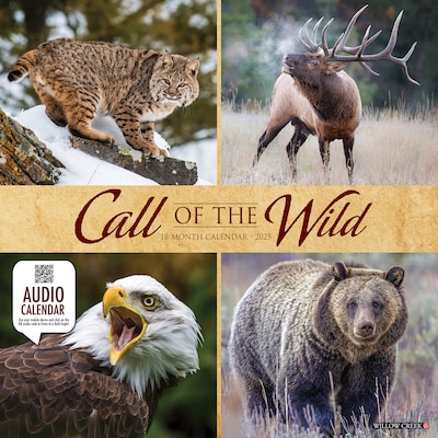 2025 Willow Creek Call of the Wild 12 x 12 Monthly Wall Calendar (42113)