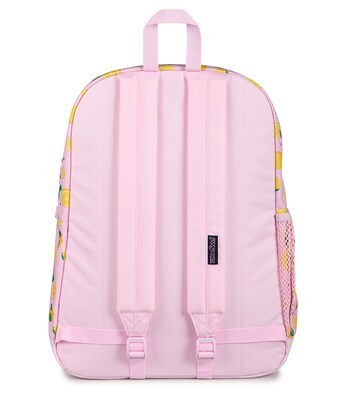 JanSport Cross Town Plus Laptop Compatible Backpack, Small, Lemonade Stand Pink (JS0A7ZNZA3C)