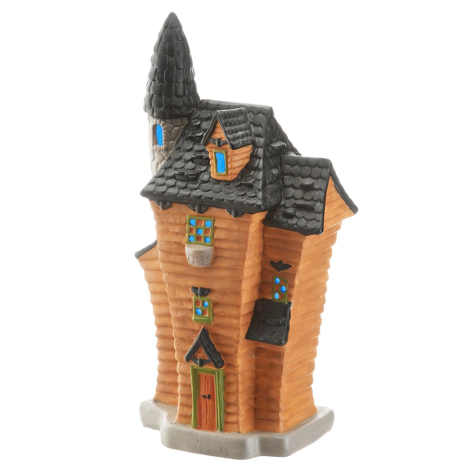 National Tree Company 12 Haunted House with Tower and LED Light (PG11-FJ80464-1)