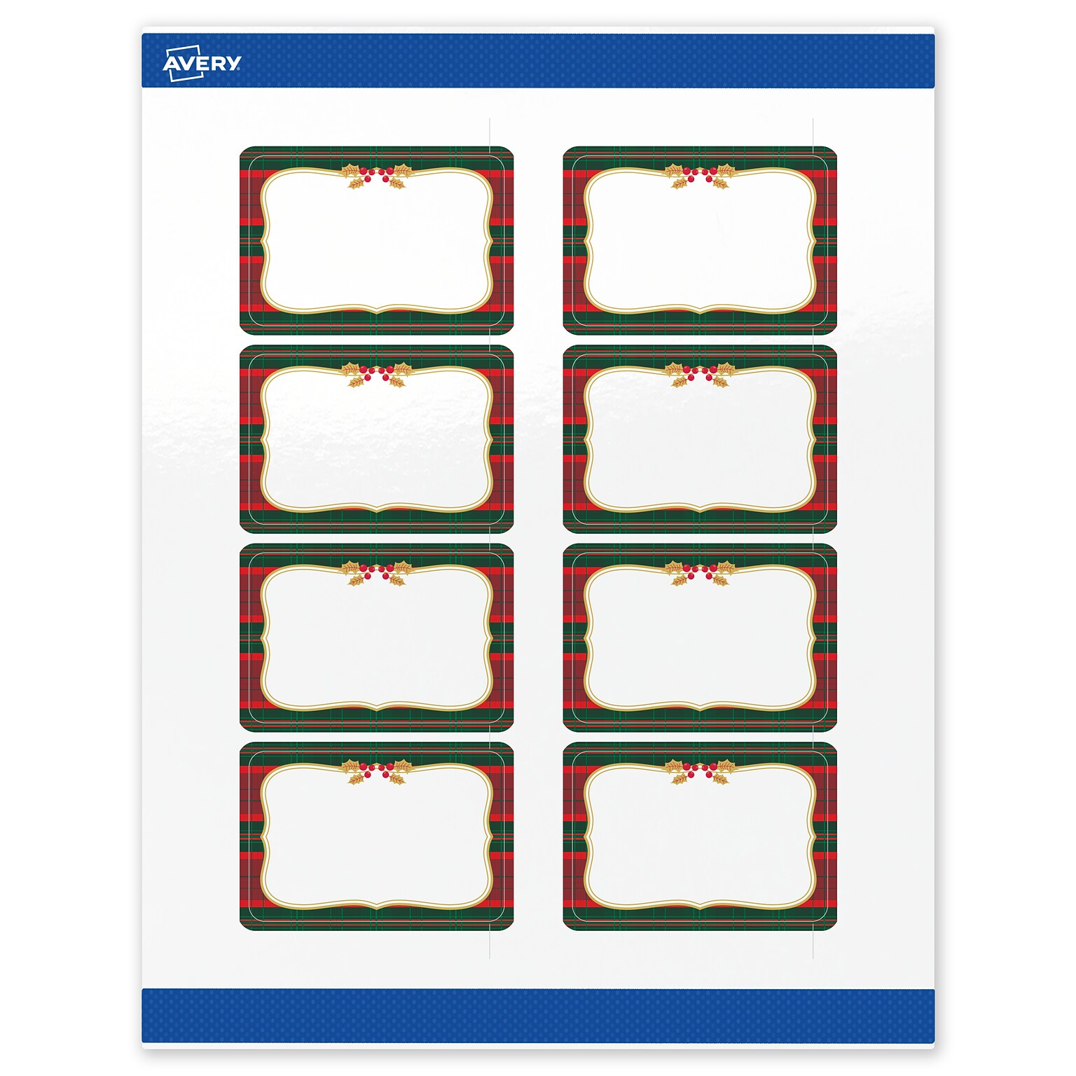 Avery Rectangle Multipurpose Labels, 2 x 3, White, 80/Pack (19479370517)