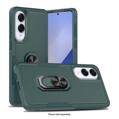 SaharaCase Raider Series Kickstand Phone Case for Samsung Galaxy S25 Edge, Shock Absorbing, Cactus Green (CP00836)