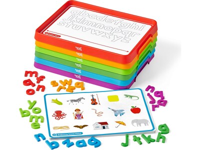 hand2mind Alphabet Word Work Small Group Set, Assorted Colors (96207)