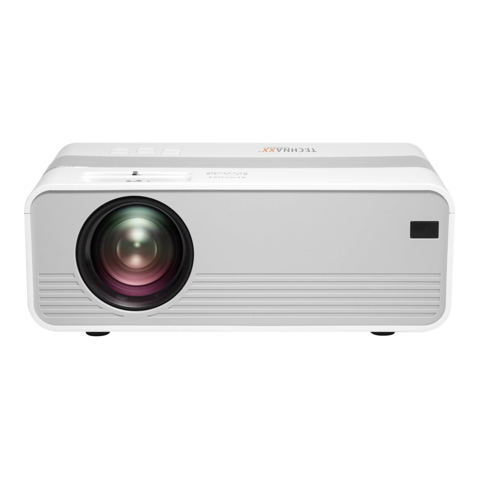 Technaxx Mini-LED HD Beamer TX-127 Portable LCD Gaming Projector, Gray (4869)