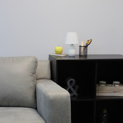 Simple Designs 9.45" LED Table Lamp, Off White (LT2009-OFF-LB)