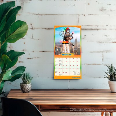 2027 BrownTrout Avanti Cranky Kitties 7" x 7" Monthly Wall Calendar, Assorted Colors (9798330712922)