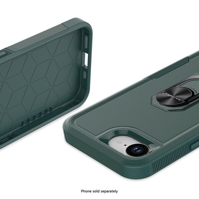 SaharaCase Raider Series Phone Case for iPhone 16e, Shock Absorbing, Cactus Green (CP00818)