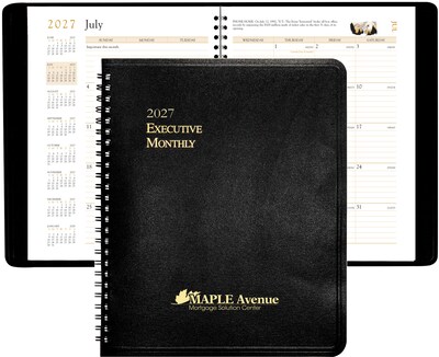 Custom Marquis Executive Monthly Planner