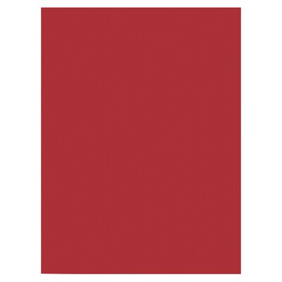 Prang 9" x 12" Construction Paper, Holiday Red, 50 Sheets/Pack, 10 Packs/Bundle (PAC9903-10)