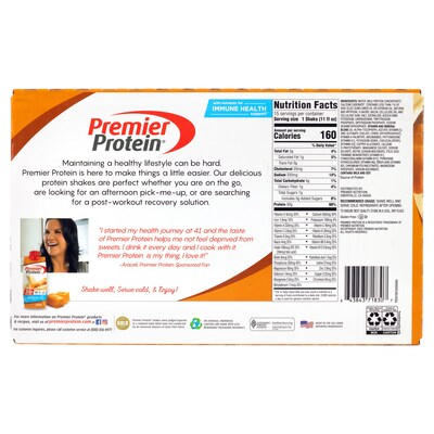 Premier Protein Caramel Protein  Shake, 11 oz.,15/Pack (220-02616)
