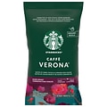 Starbucks Caffe Verona Ground Coffee, Dark Roast, 2.5 oz., 18/Box (11018192)