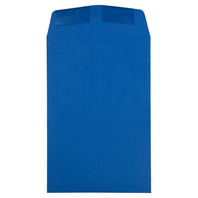JAM Paper Catalog Envelope 6" x 9", Presidential Blue, 50/Pack (363913003FI)