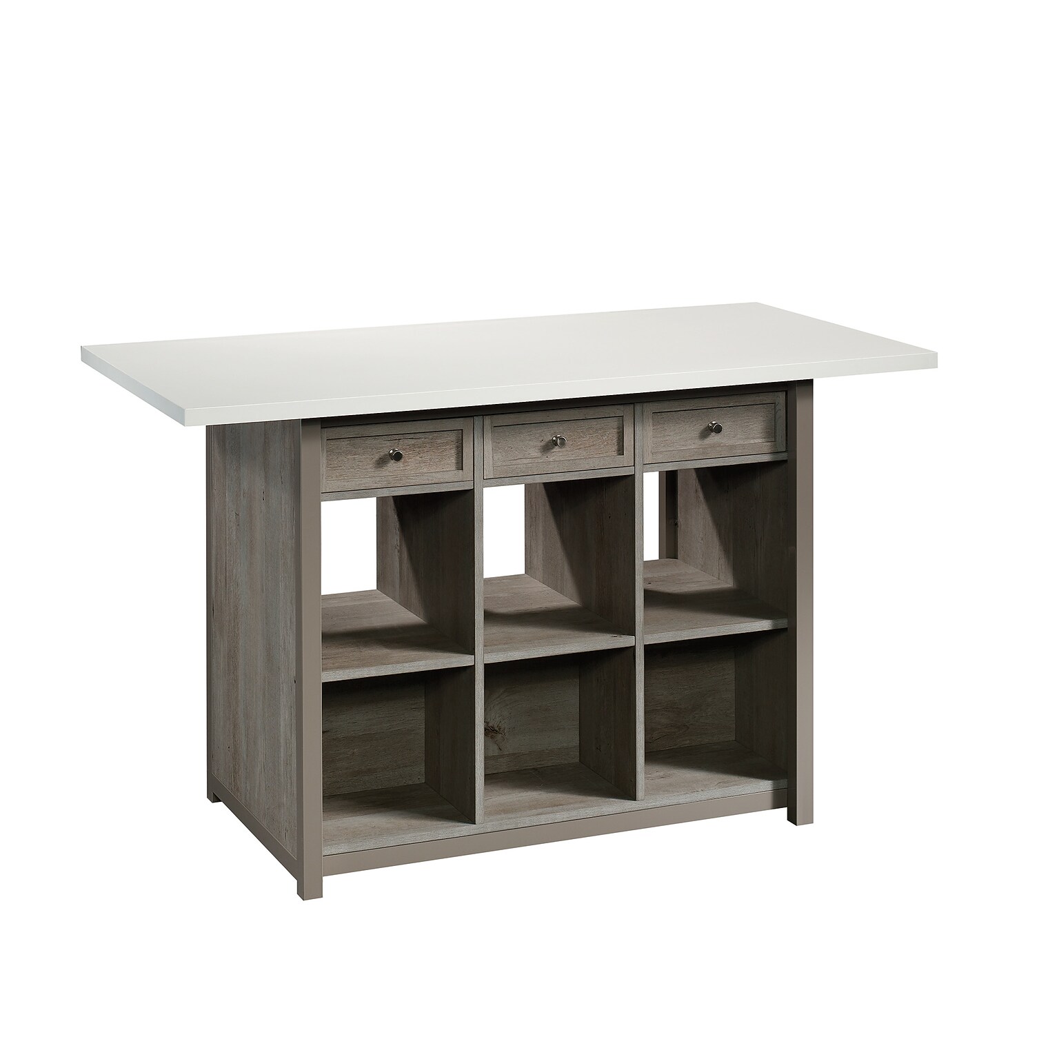 Sauder Craft Pro Series Work Table, Mystic Oak (427456)