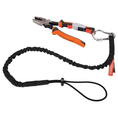 Ergodyne Squids Extended Single Carabiner, 10 lb. Capacity, Black, Each (19012)