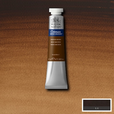 Winsor & Newton Watercolor Paint Tube, Vandyke Brown (WNX0308676)