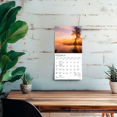 2027 BrownTrout Inspiration 7" x 7" Monthly Wall Calendar (9798330709625)