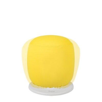 Kore Design Kids Adjustable Pivot Stool, Small, 13" to 17", Yellow (KD-KDAP2024WK)