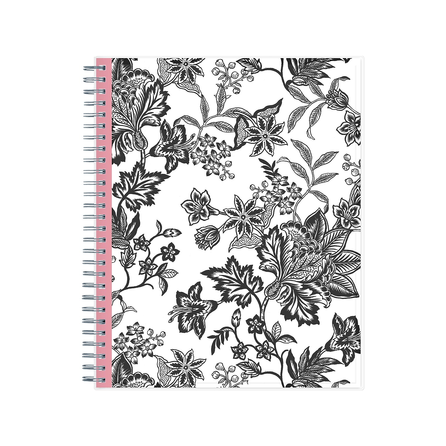 2025 Blue Sky Analeis 8 x 10 Monthly Planner, Plastic Cover, White/Black (100004-25)