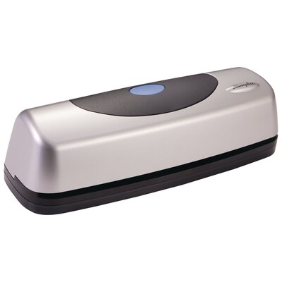 Swingline Electric Portable 3-Hole Punch, 15 Sheet Capacity, Silver (A7074515)